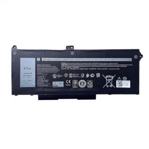 RJ40G 63Wh Laptop Battery Replacement for Dell Latitude 14 5420 Latitude 15 5520 Precision 15 3560 Series Laptop 01K2CF 075X16 WY9DX New Original